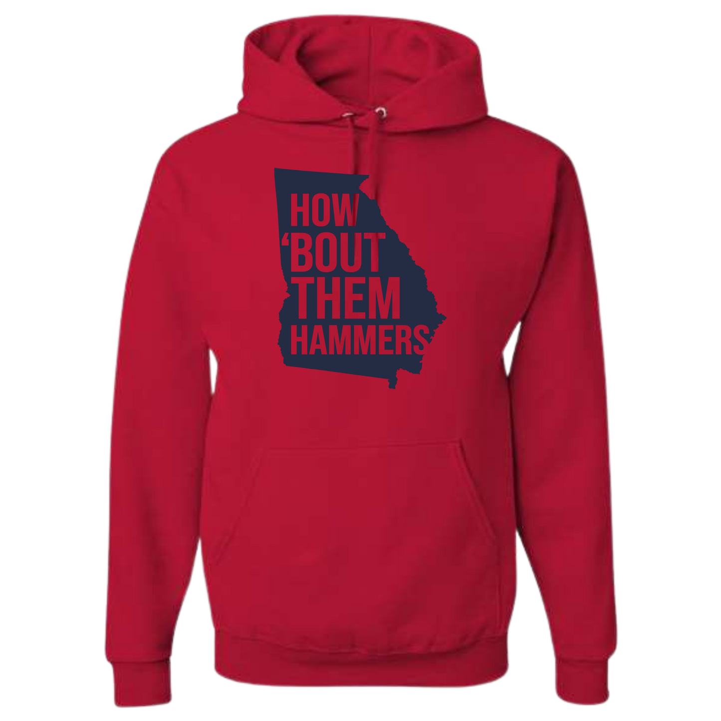 How 'Bout Them Hammers Cotton Blend Hoodie