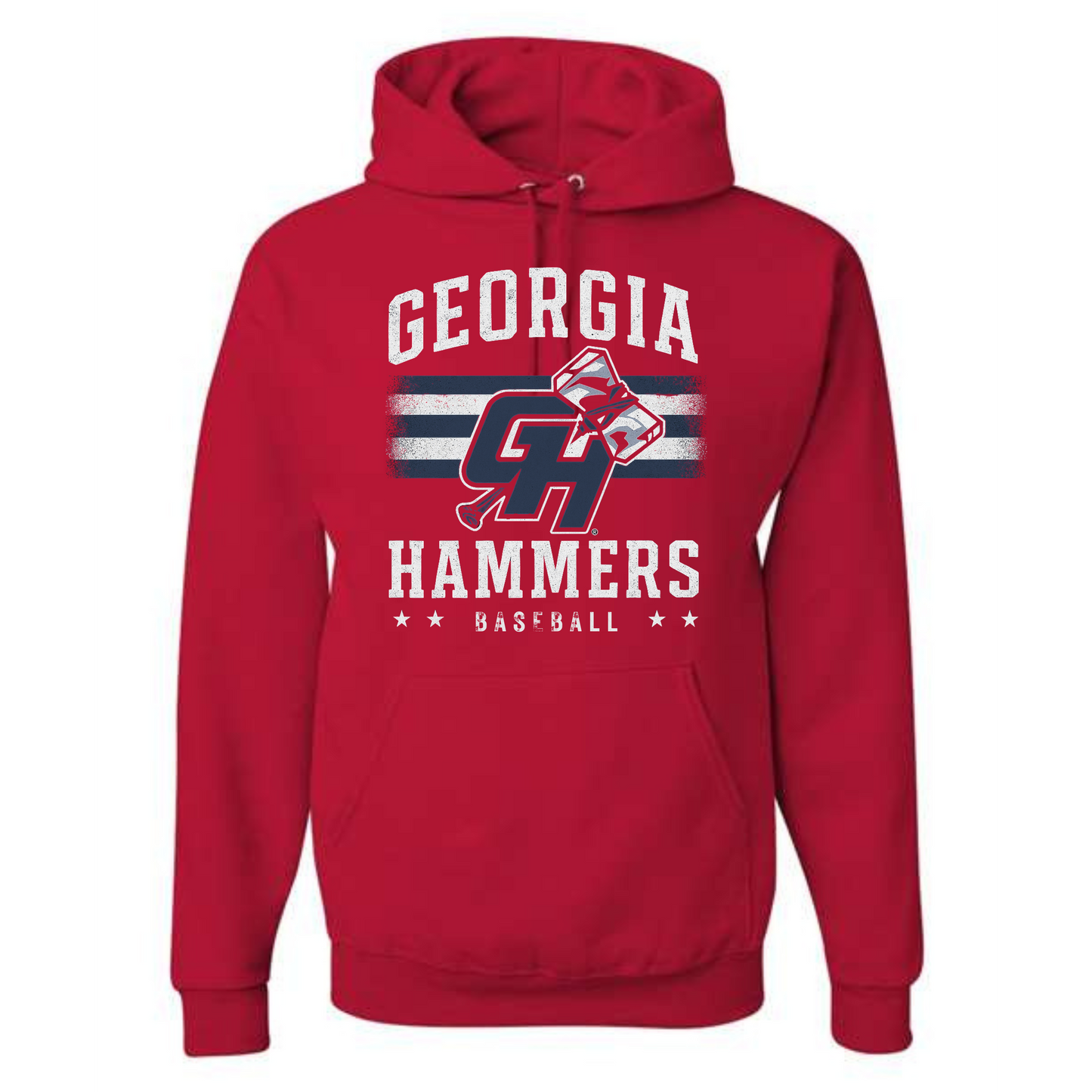 Georgia Hammers Cotton Blend Hoodie