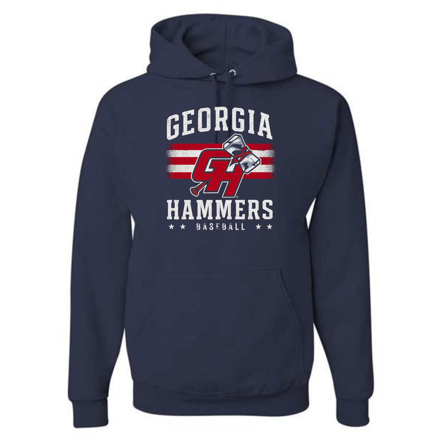 Georgia Hammers Cotton Blend Hoodie