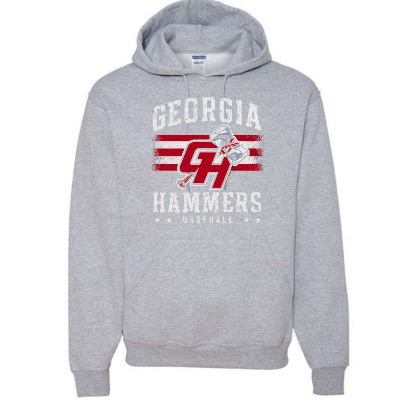 Georgia Hammers Cotton Blend Hoodie