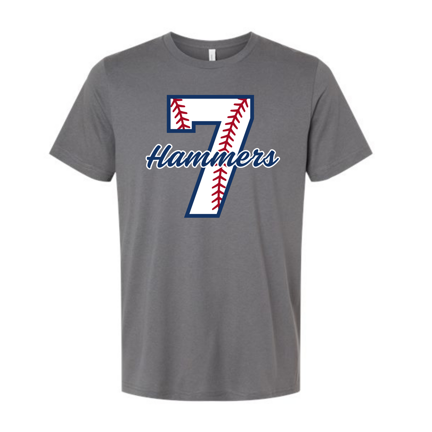 Hammers Number Design Short Sleeve Shirt or Crewneck Sweatshirt