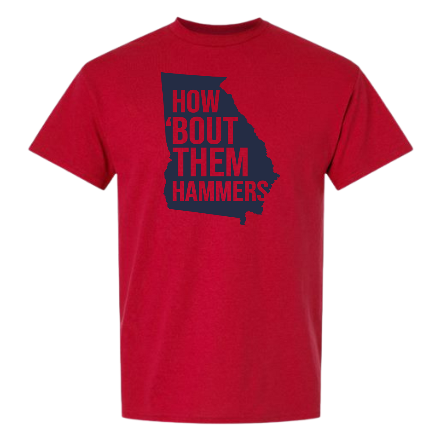 How 'Bout Them Hammers Cotton Blend Short Sleeve Shirt