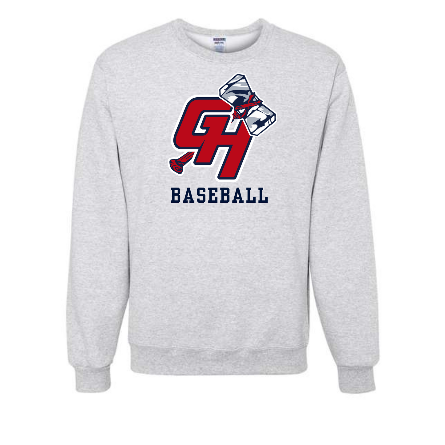 GH Baseball Cotton Blend Crewneck Sweatshirt