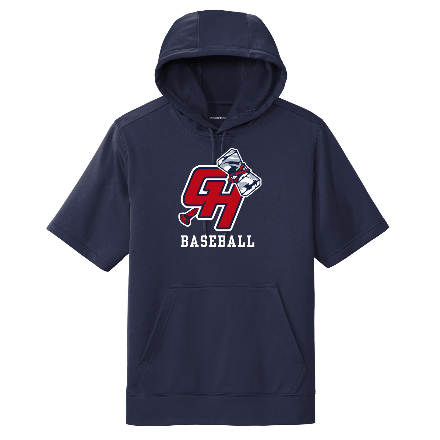 GH Baseball Short Sleeve Hooded Pullover