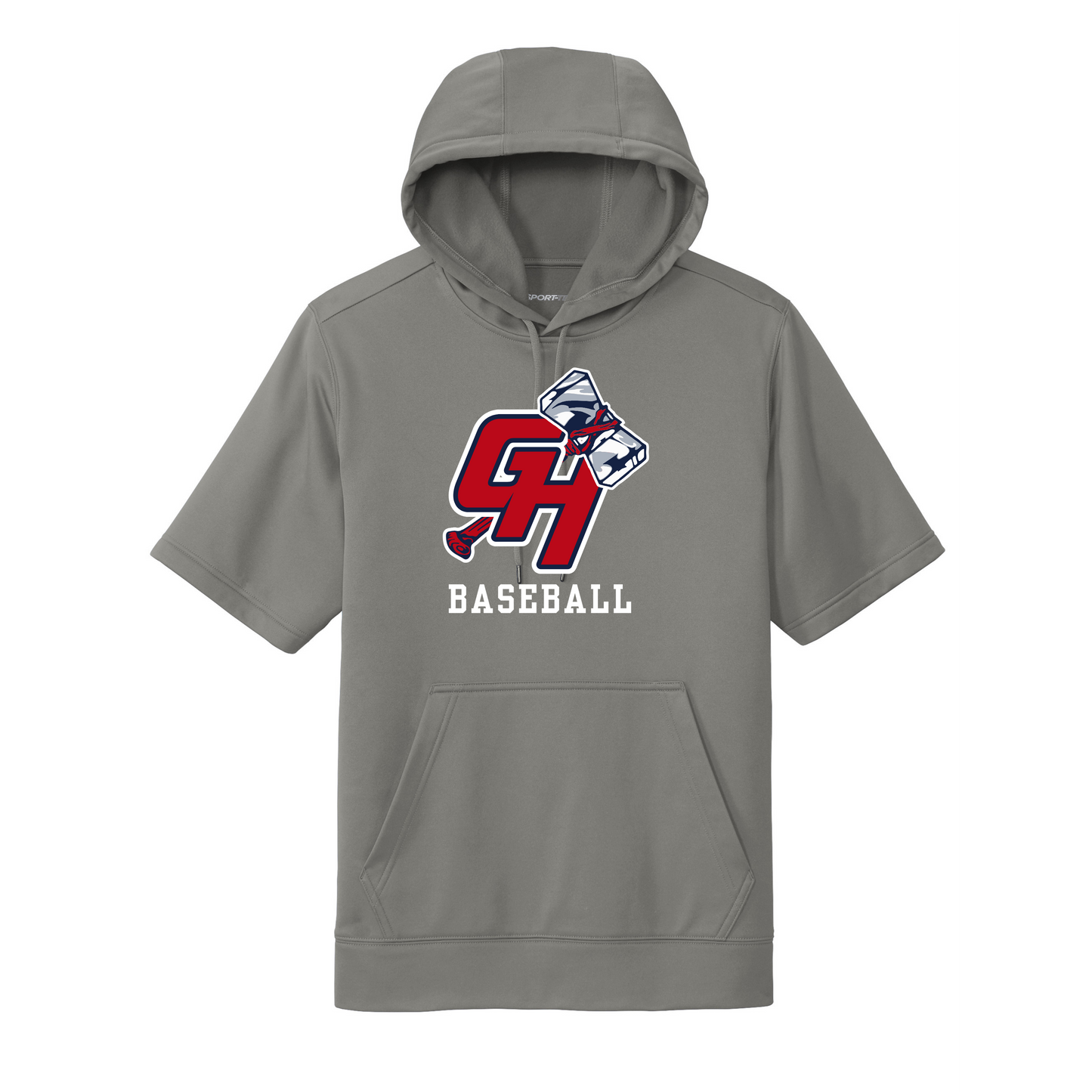 GH Baseball Short Sleeve Hooded Pullover