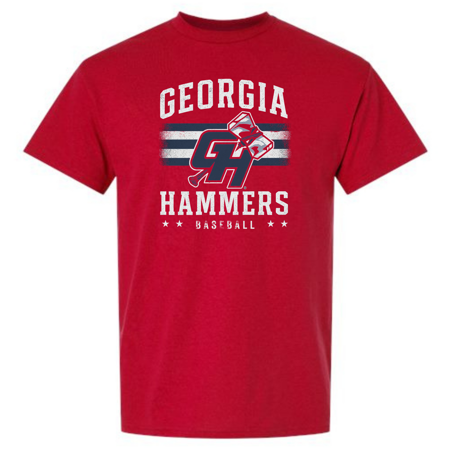 Gildan Short Sleeve Cotton Blend Georgia Hammers Shirt