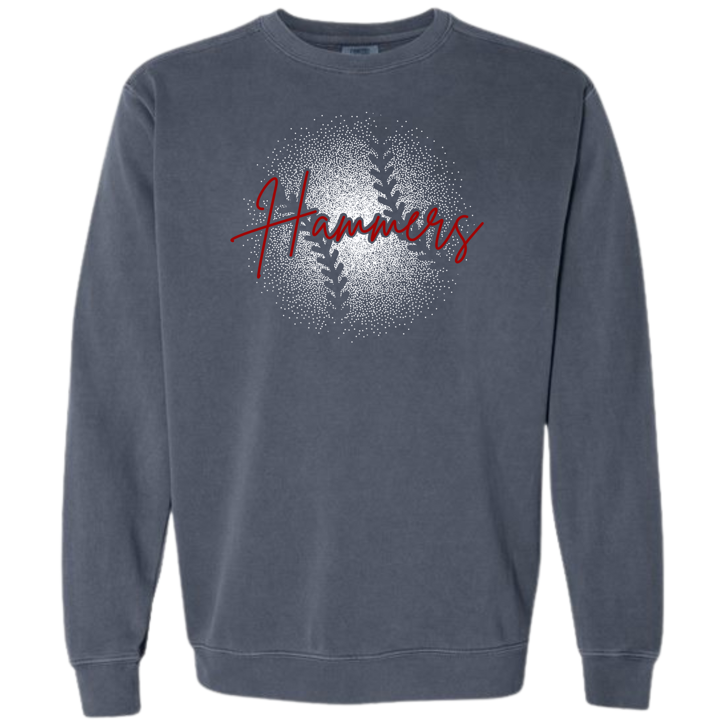 Hammers splatter baseball design