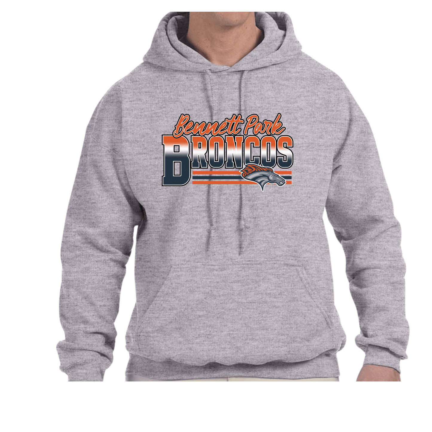 Bennett Park Broncos Adult Hoodie