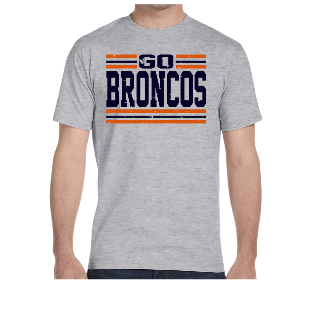 Go Broncos Gildan Short Sleeve Shirt