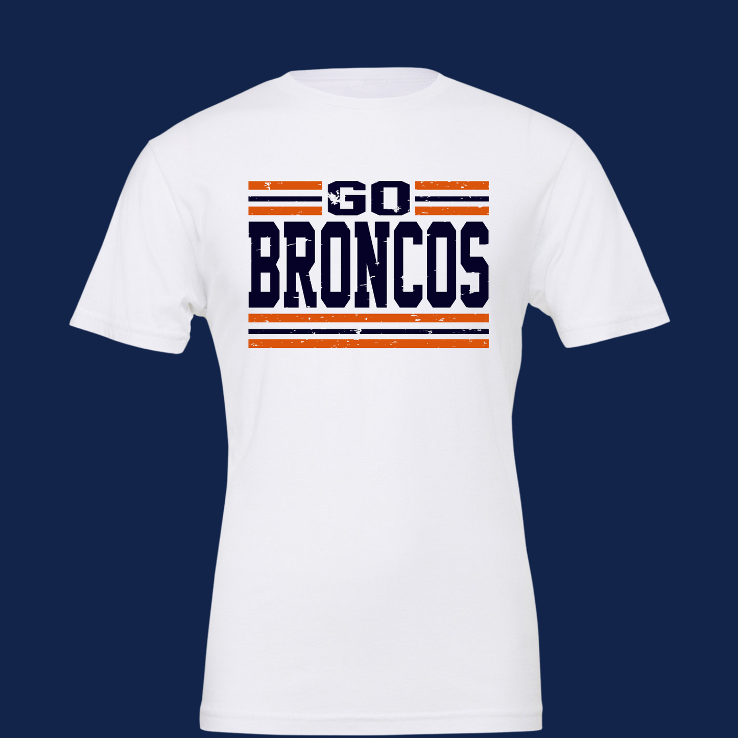 Go Broncos Bella Canvas Shirt