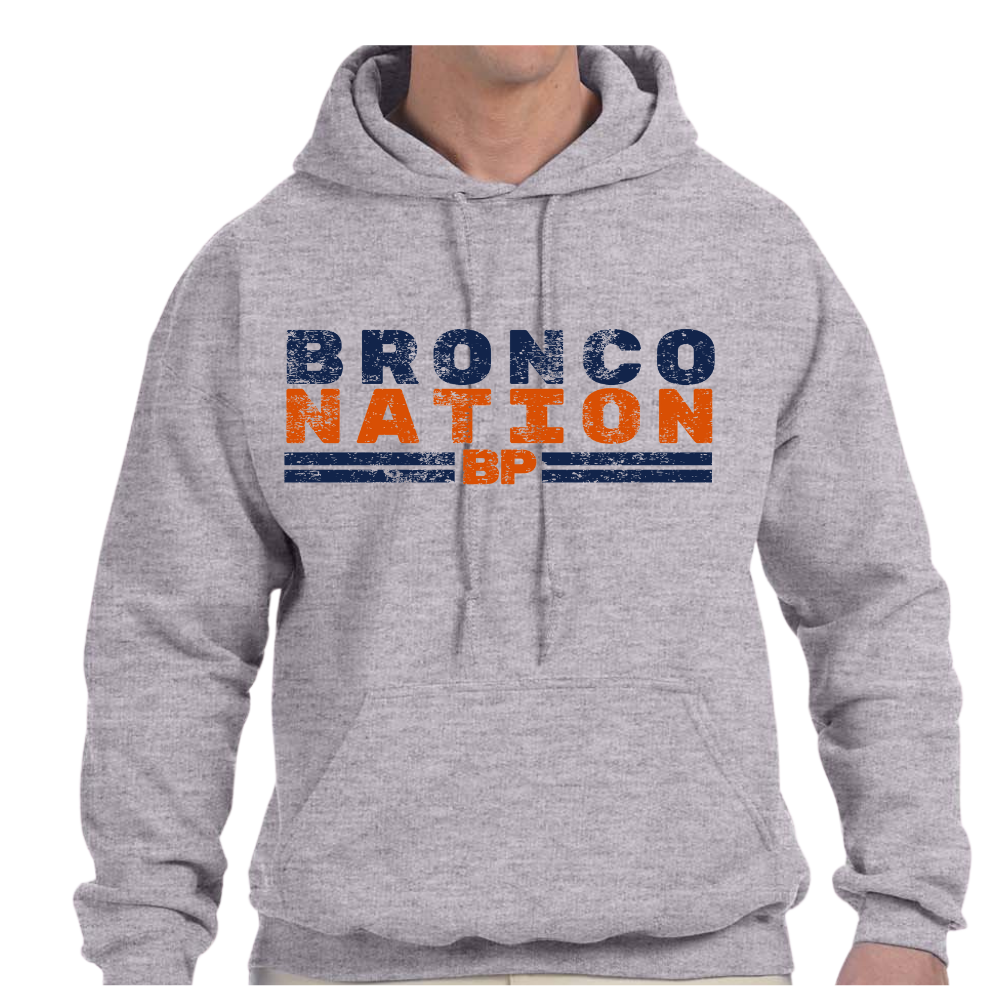 Go Broncos GIldan Hoodie