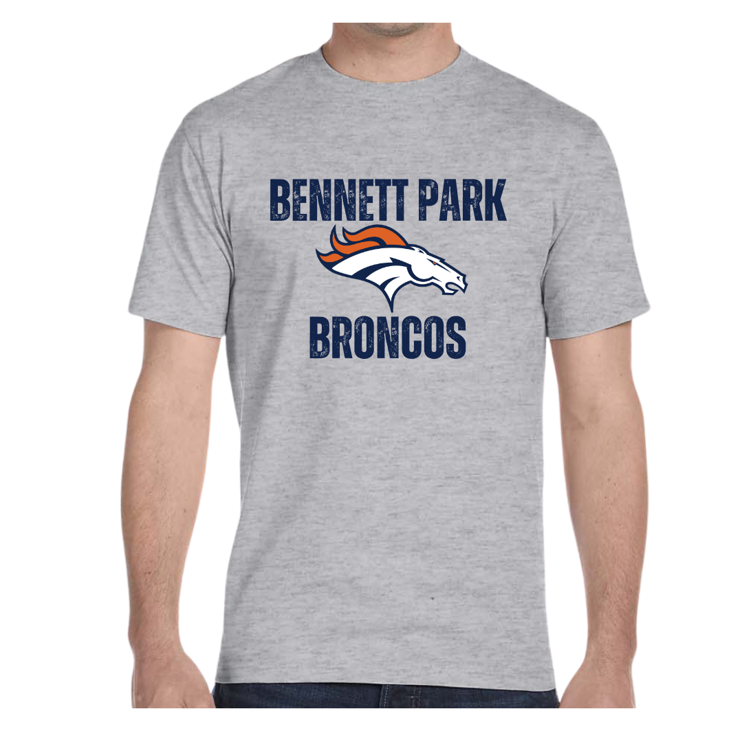 BP Bronco Head Gildan Short Sleeve T-Shirt