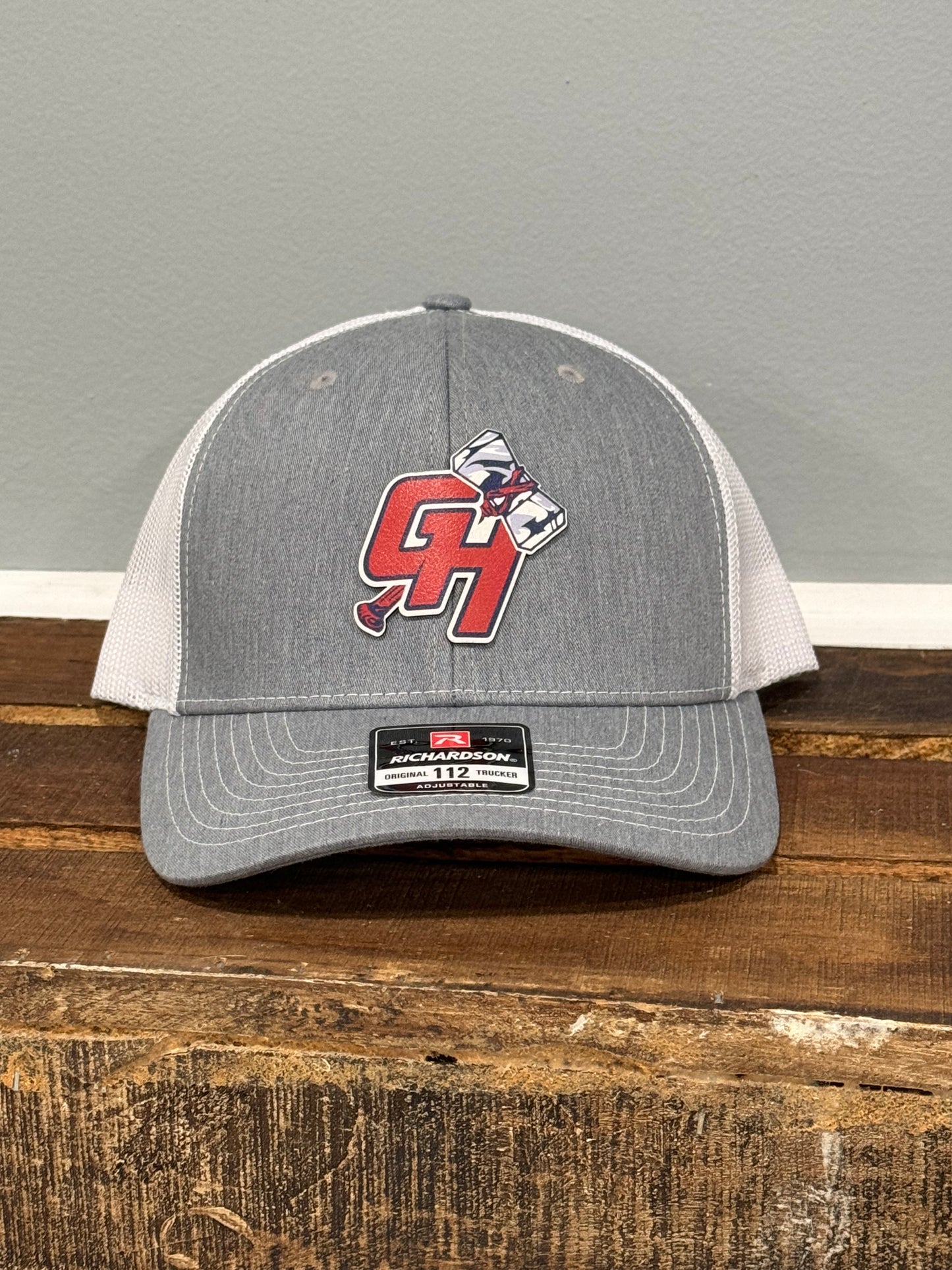 Leather Patch Hat/Ladies Foam Printed Trucker Hat