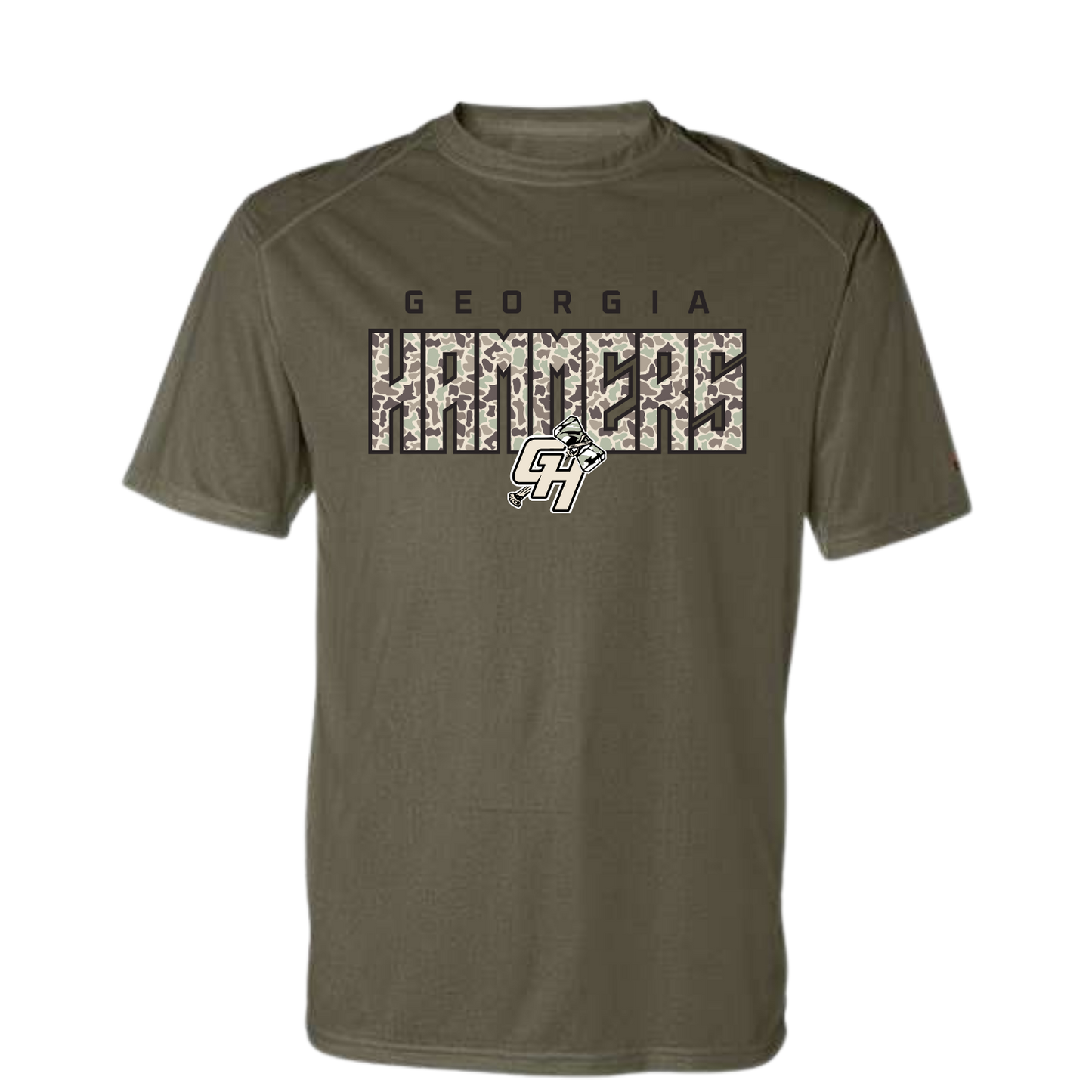 Georgia Hammers Duck Camo Dri Fit Shirt