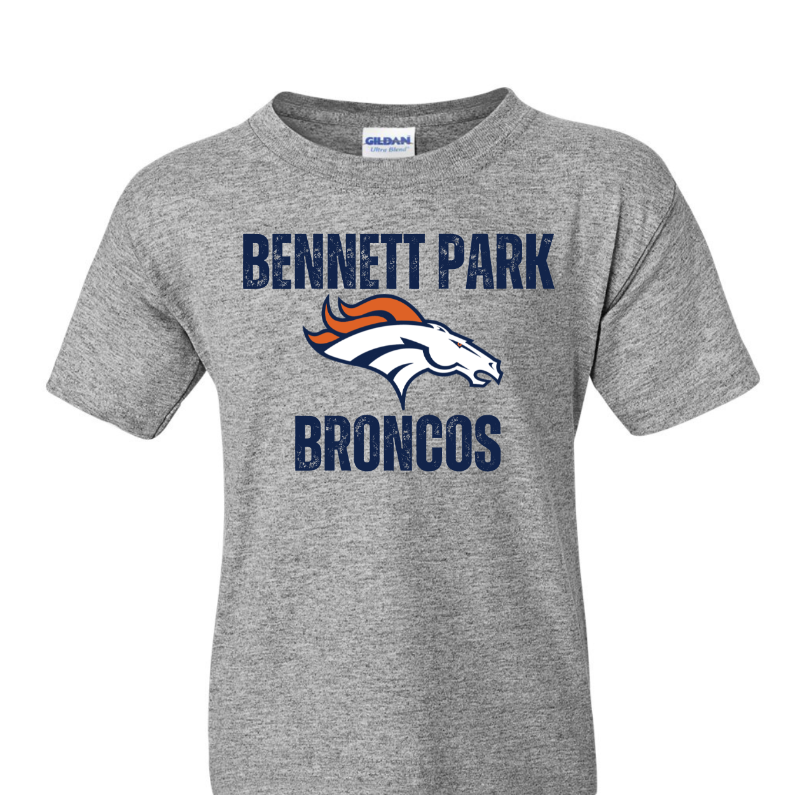 YOUTH Cotton Blend Bennett Park Broncos Shirt