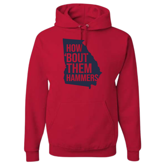 How 'Bout Them Hammers Cotton Blend Hoodie