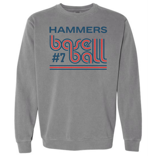 Retro Hammers Crewneck Sweatshirts and Hoodies