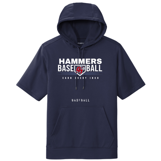 Earn Every Inch Short Sleeve Hoodie