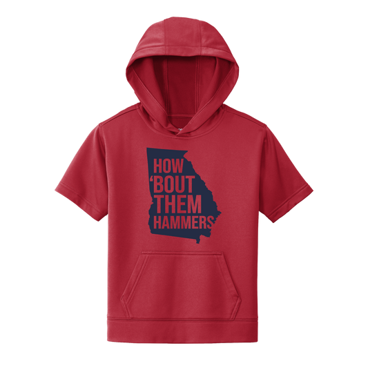 Short Sleeve Hoodie  How Bout Them Hammers