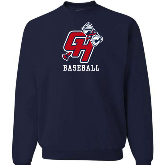 GH Baseball Cotton Blend Crewneck Sweatshirt
