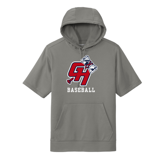 GH Baseball Short Sleeve Hooded Pullover