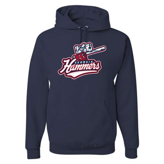 Georgia Hammers Mascot Hoodie (Cotton or Performance)