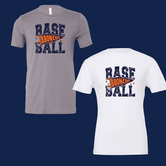 Bronco Baseball Bella Canvas Short Sleeve Shirt