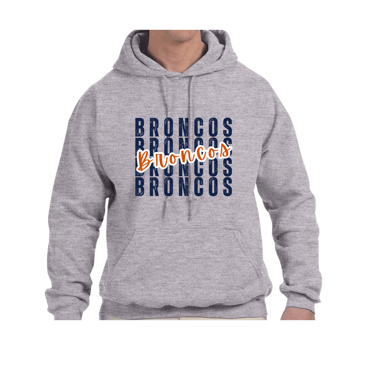 Broncos Broncos Broncos Adult Hoodie