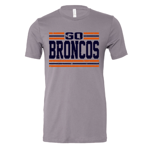 Go Broncos Bella Canvas Shirt