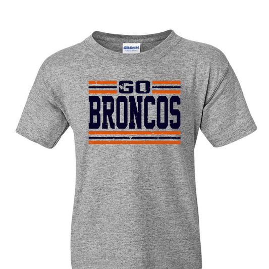 Go Broncos YOUTH Cotton Shirt