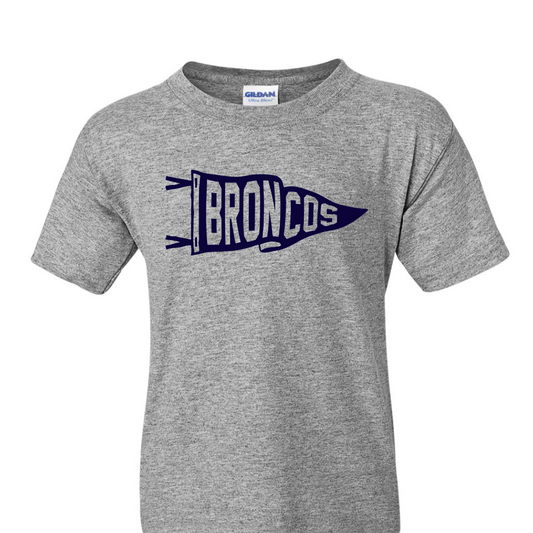 Bronco Pennant YOUTH Cotton Shirt