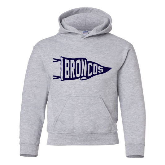 YOUTH Sport Gray Gildan Hoodie