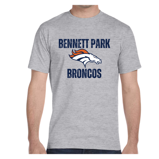 BP Bronco Head Gildan Short Sleeve T-Shirt