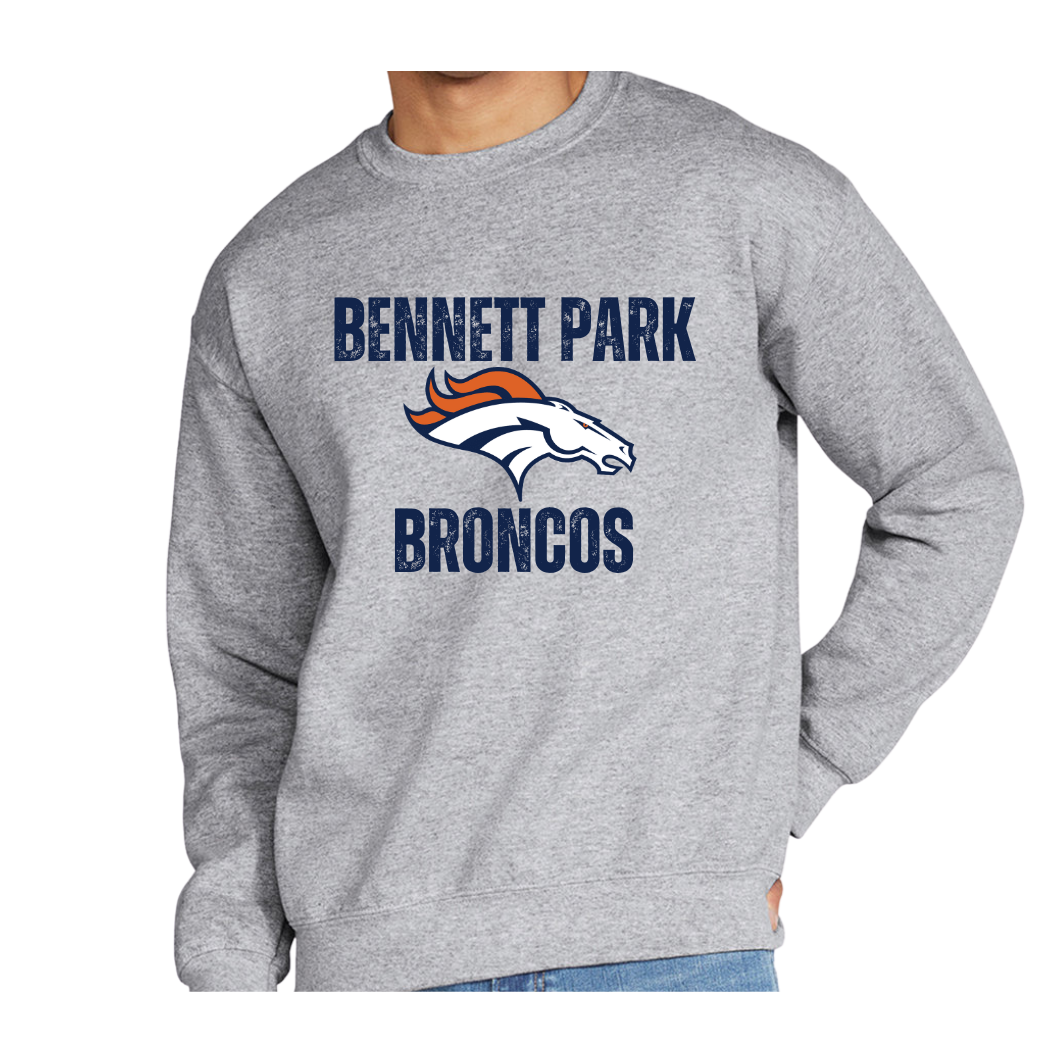 GO BRONCOS CREWNECK SWEATSHIRT