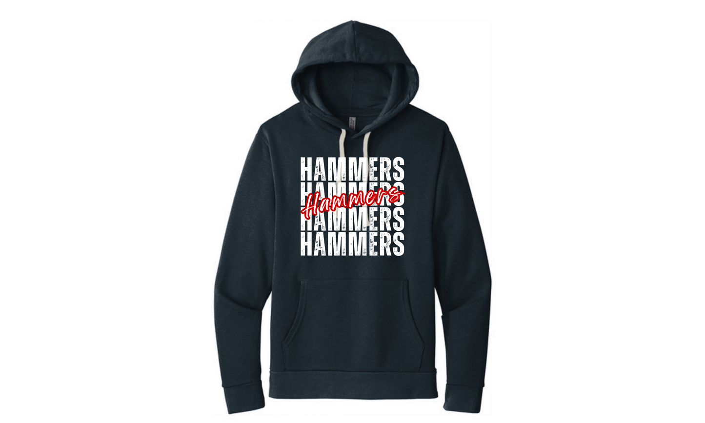 Hammers Stacked Hoodie