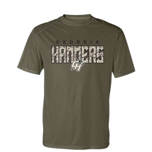 Georgia Hammers Duck Camo Dri Fit Shirt