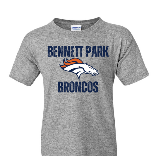 YOUTH Cotton Blend Bennett Park Broncos Shirt